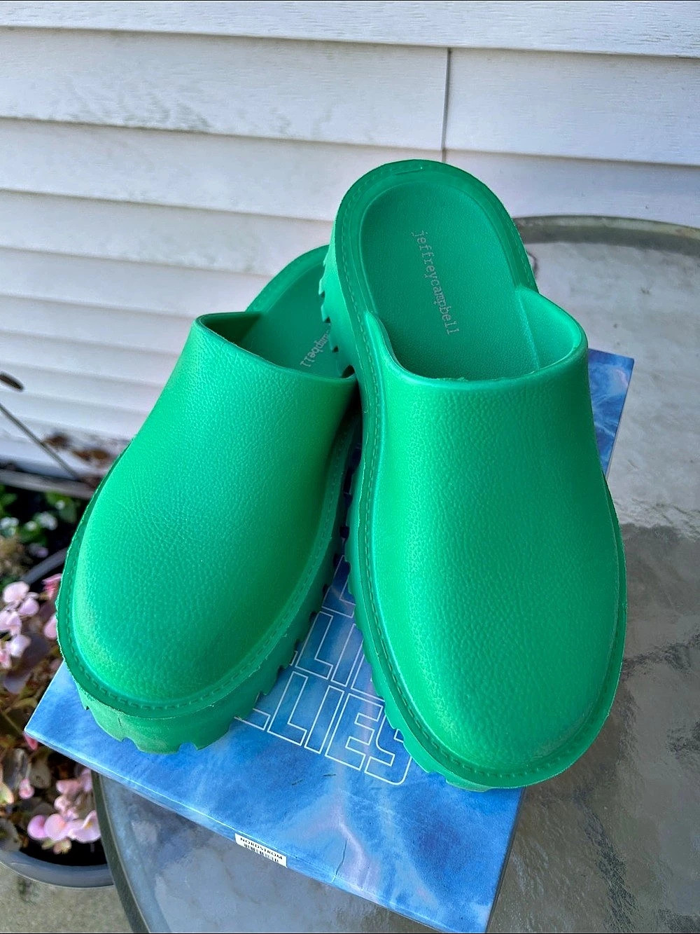 JELLIES Green US 9 NWT Jeffrey Campbell Brand